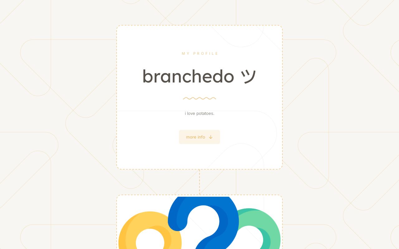 Carrd profile picture for @branched